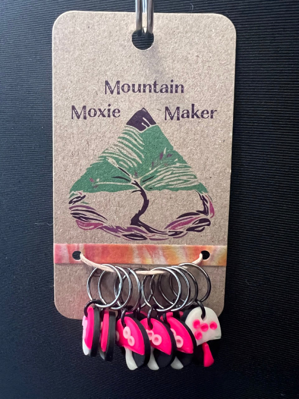 Mountain Moxie Maker Stitch Markers - Closed Ring