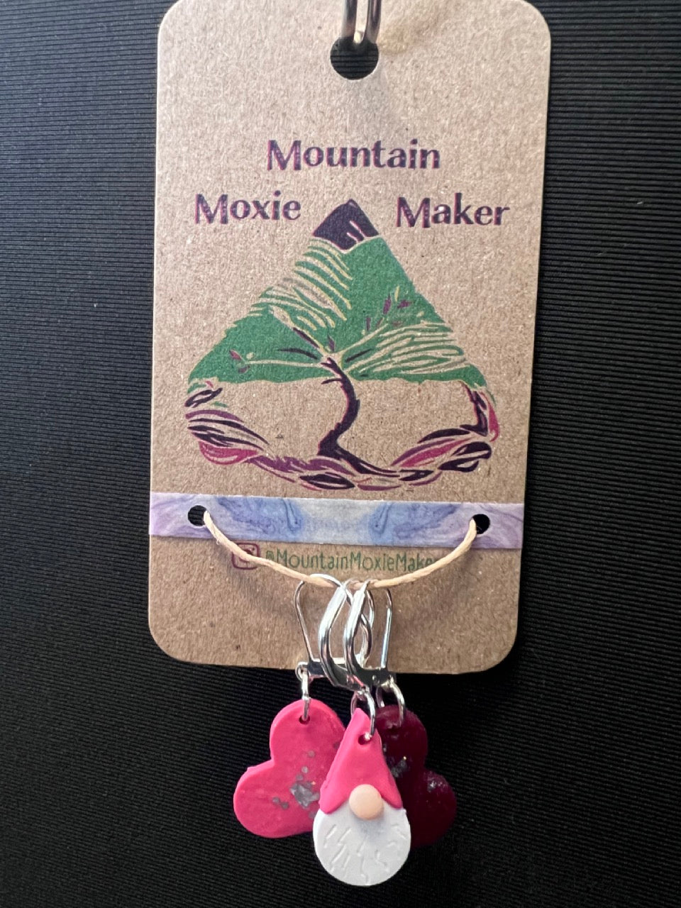 Mountain Moxie Maker Stitch Markers - Clasp