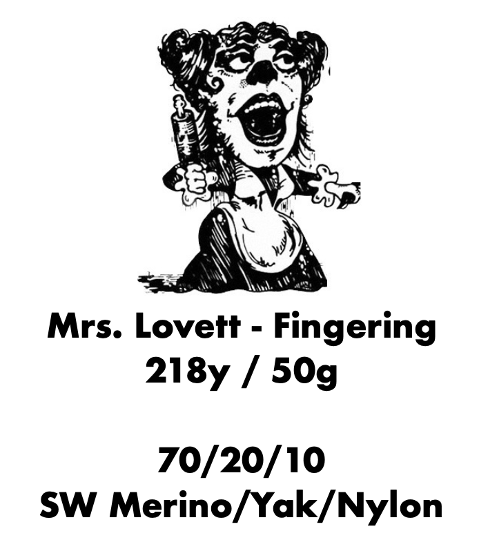 Elevation Yarn: Mrs. Lovett